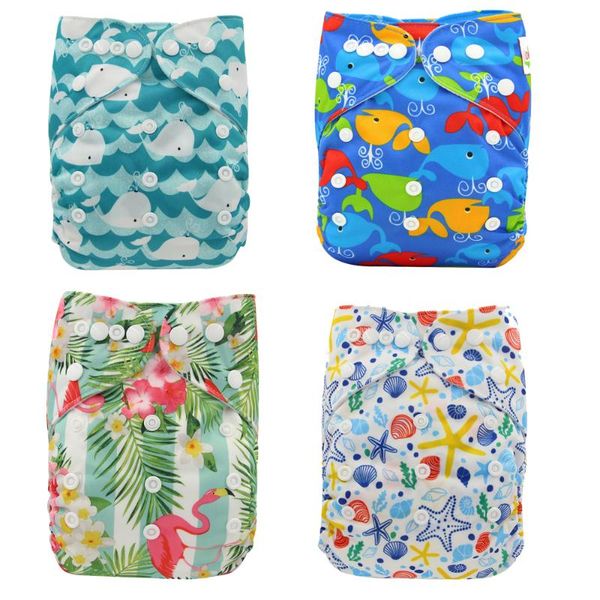 

cloth diapers washable reusable diaper fitted for baby girls and boys adjustable nappies  ohbabyka pocket diapers cover