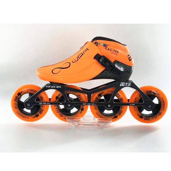 

professional speed skates shoes 8 layers carbon fiber inline speed skating patines 4x110mm track road marathon race competition