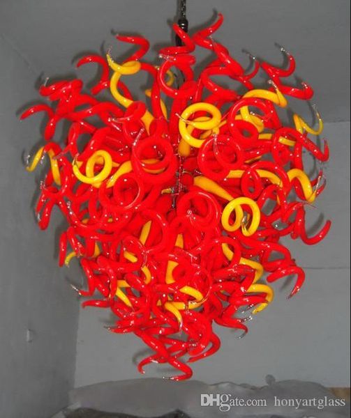 

ac led bulbs 110v/240v wedding art centerpiece wedding deco hand blown glass chandelier light