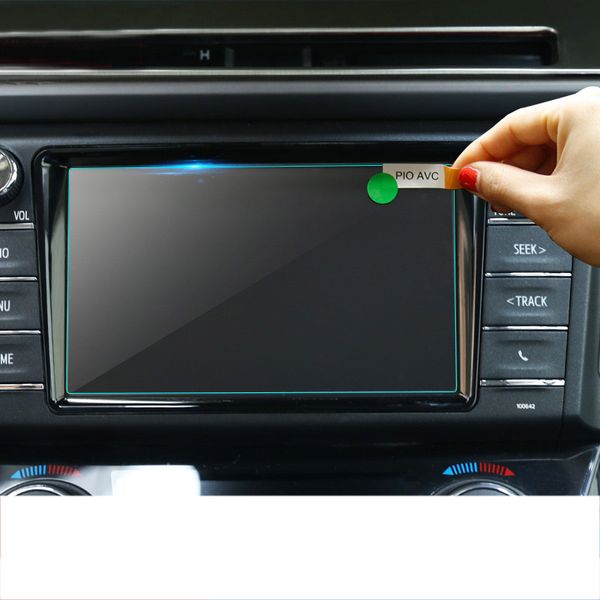 

lsrtw2017 car gps navigation screen tempered film for rav4 2015 2016 2017 2018 interior accessories sticker