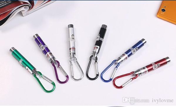 

2017 Новое прибытие многофункциональный мини-3 in1 LED лазерный свет указатель брелок