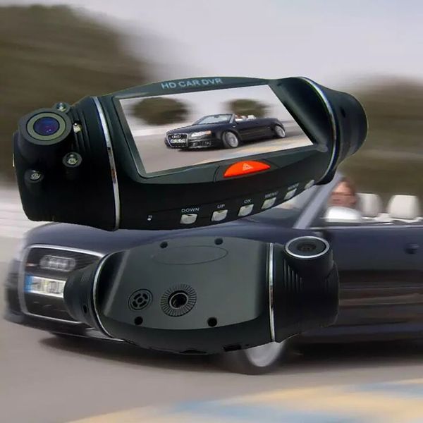 

1080p hd dual lens 140 degree dash cam gps car dvr video recorder camera g-sensor night vision dash cam rearview