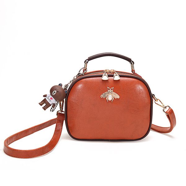 

new designer women's handbag 2020 simple fashion shoulder diagonal leather luxury ladies small square bag