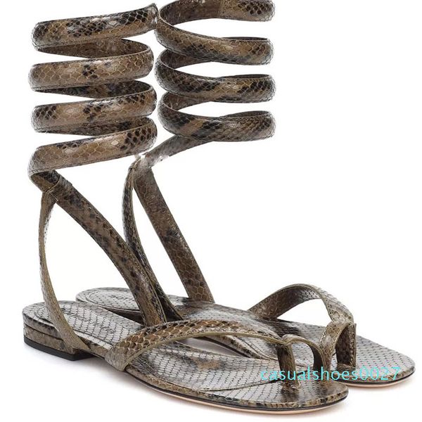 

змея шаблон пятки сандалии гладиатор sexy клип toe лето сандалии бренда модельер-бич обувь женская обувь для выпускного вечера c27, Black