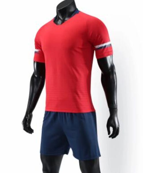 Malha desempenho personalizado uniformes de futebol kits Homens da Universidade de Esportes Futebol Jersey Define Jerseys Com Shorts Futebol desgaste personalizado Wear