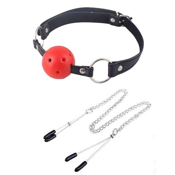 

metal erotic toys joint milk adjustable fd leather sm massage boca clamps ball metal open clip t191116 huqfx