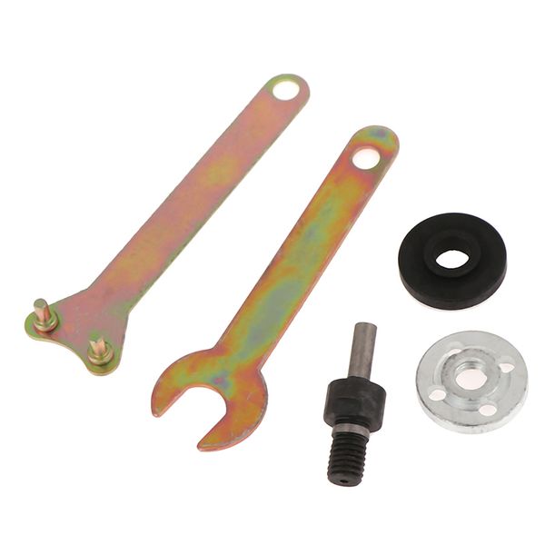 

5 pcs/set 6mm electric drill variable angle grinder connecting rod converter set drill conversion angle grinding tool