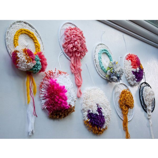

creative diy wooden multifunctional loom children gift girl hand-woven diy hands-on toy
