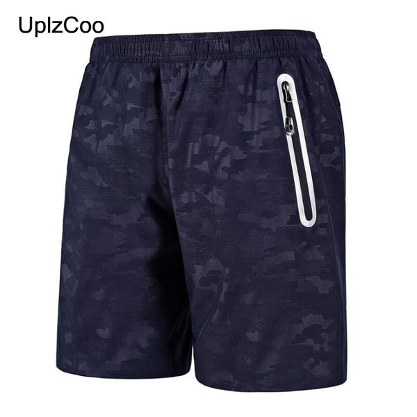 

uplzcoo men's quick dry shorts summer beach shorts camouflage fluorescence pocket breathable male solid casual fm241, White;black