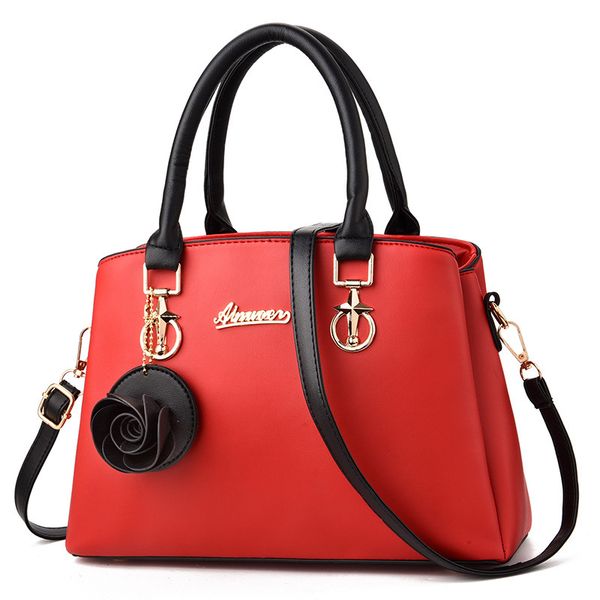

2019 new large capacity bag diagonal handbags pu leather shoulder bag fashion bags
