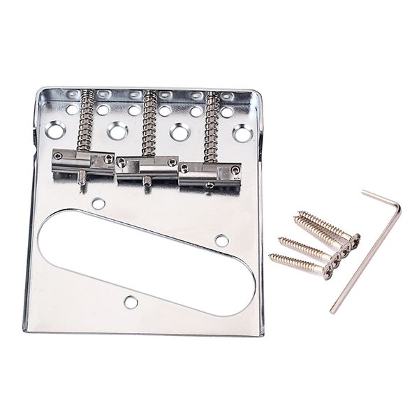 

guitar fixed bridge chrome half side saddle bridge for electric guitar part