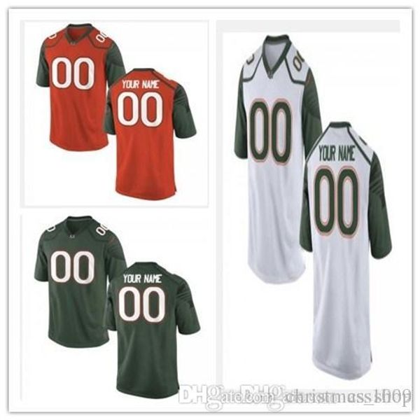 personalized miami hurricanes jersey