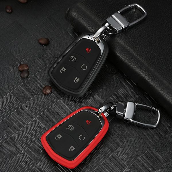 

car tpu remote key fob shell cover case protector for xts ats xt5 nice 2019