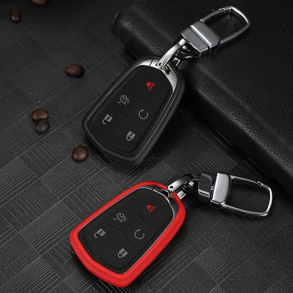 

car tpu remote key fob shell cover case protector for xts ats xt5 nice 2019