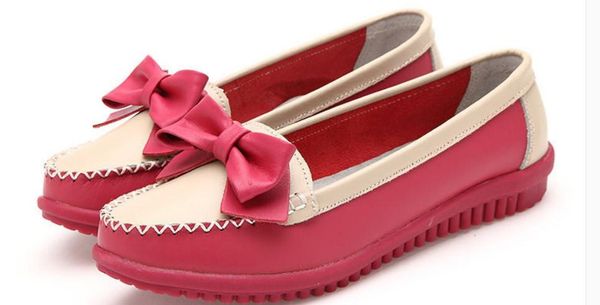 

women's shoes in spring and autumn flat bottom pointed end bowknot @qwe9654, Black