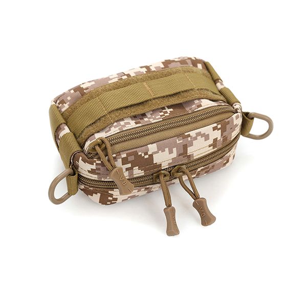 

1pc fishing lure bag sports camouflage acu digital multi-function pockets messenger bag nylon camera crossbody