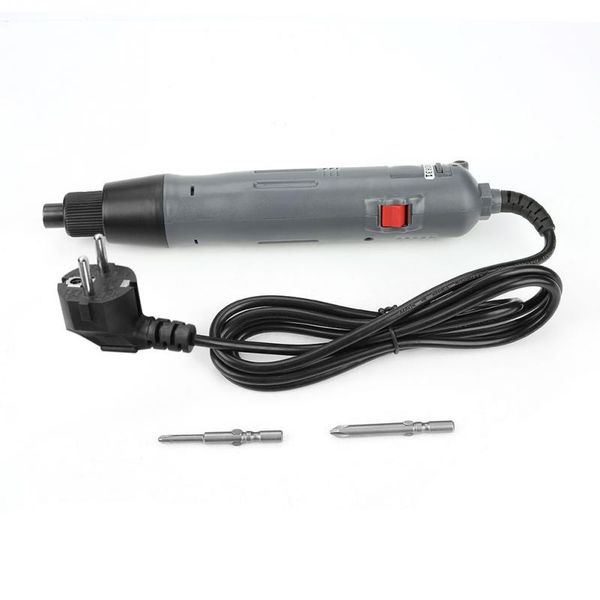 

220v 1.5n.m 1300rpm electric screwdriver handheld straight shank screwdriver bidirectional adjustable power tools
