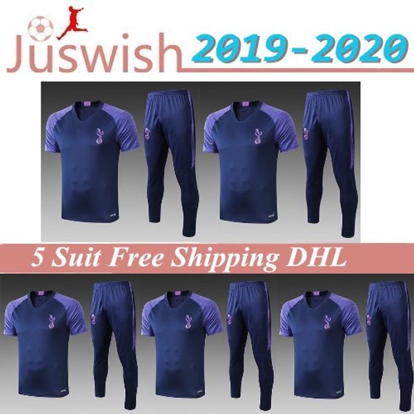 

2019 2020 tottenhames short sleeve soccer jerseys camisetas de futbol shirt training maillot football kits maillot de foot suit training, Black;red