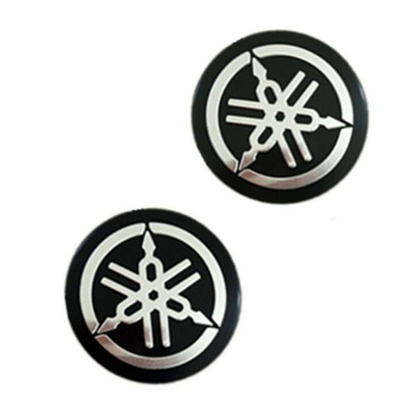 

3d gel emblems tuning fork tank fairing decals sticker 50mm &35mm for yamaha