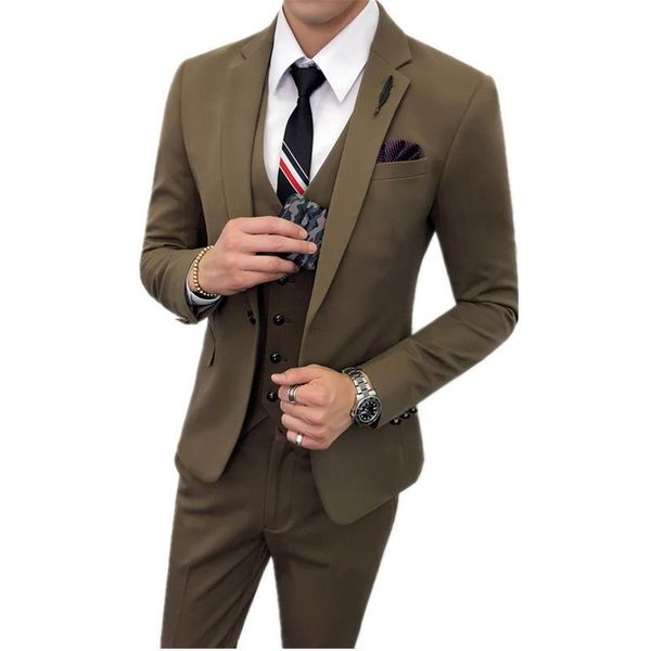 

2019 осень мужчины трехсекционный азиатский размер s m  xl xxl xxxl мужчины блейзер куртка и брюки и жилет жилет, White;black