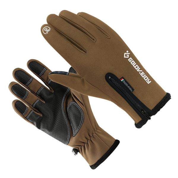 

nylon windproof fishing hunting cycling gloves winter warm gloves