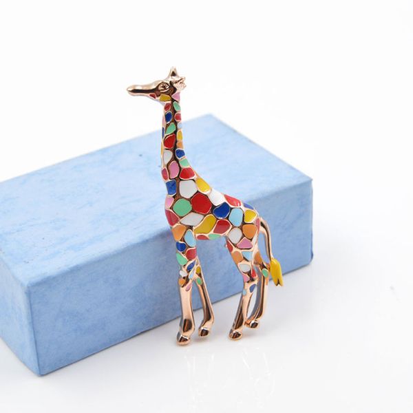 

european sweet cartoon animal brooch pins enemal brooch womens enamel pins brooches badges collar dresses, Gray