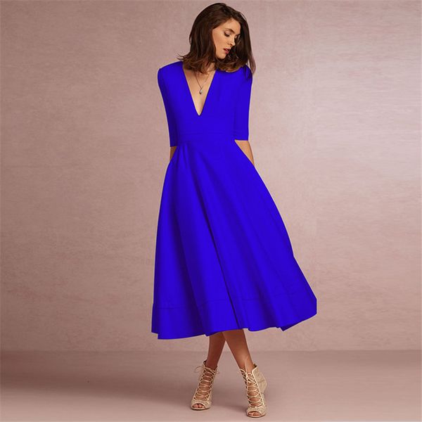 

womens dresses women designer clothes summer dress women 2019 casual plus size ball gown vintage v neck long white ukraine 3xl, Black;gray