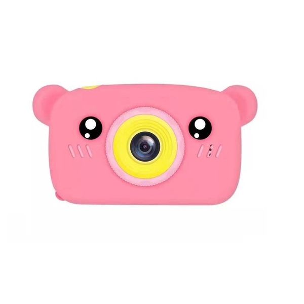 

1200w 1080p hd digital mini kids camera bear cartoon video p display toys outdoor pgraphy props for child christmas gift
