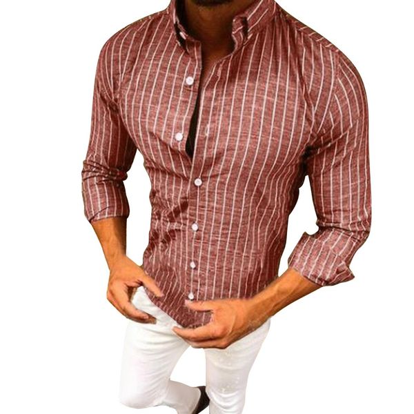 

2019 spring summer features shirts men casual shirt new arrival long sleeve casual slim fit male shirts apr19, White;black