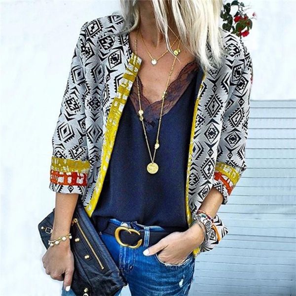 

style european and american outerwear personality long sleeve jacket womens casual short coat women fashion coat single lapels hot, Black;brown