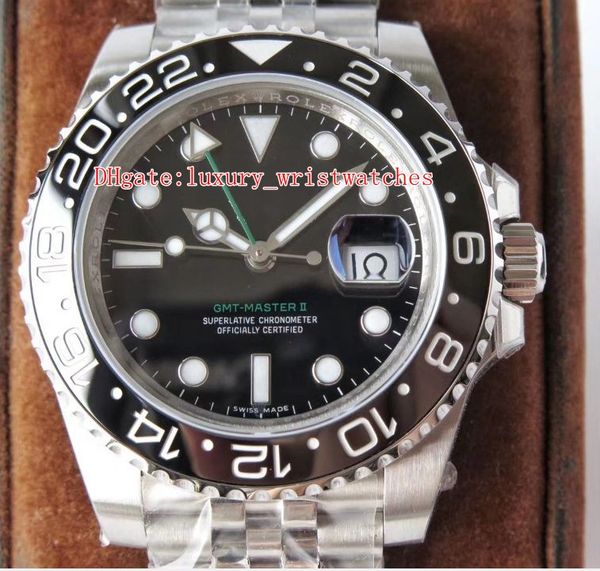 

waterproof wristwatches v11 40mm 116710 cal.3186 jubilee bracelet 904l steel movement mechanical automatic men watch watches, Slivery;brown