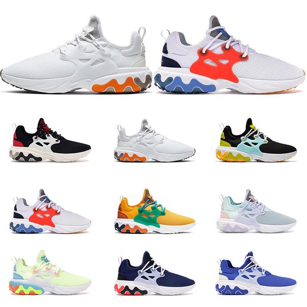 

2019 new men shoes react presto dharma breezy thursday triple black phantom red hyper royal beach day navy bule sports sneaker size 36-45