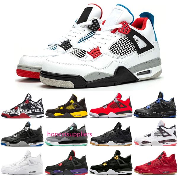 

4s men basketball shoes alternate motorsport 4 pure-money raptors red royalty wings silt red singles day designer trainers sport sneakers