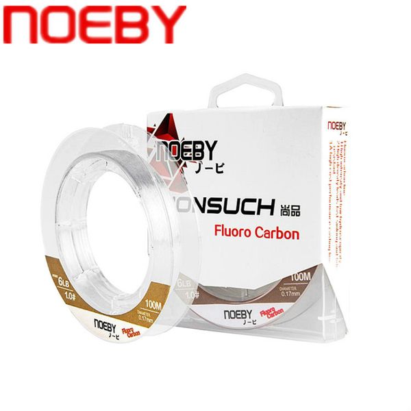 

noeby nonsuch fluorocarbon fishing line 100m/150m 4-32lb monofilament carp fishing leader line 0.15-0.48mm carbon fiber pesca