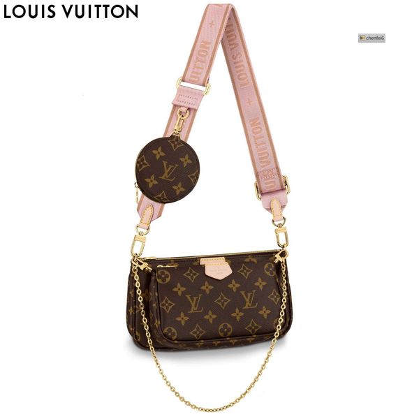 

chenfei6 g927 m44840 new pink superimposed mahjong bag women handbags iconic bags handles shoulder bags totes cross body bag clutches