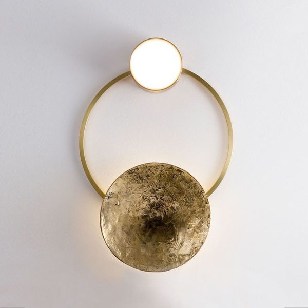

novelty 2 lights led wall light sconce nordic indoor lighting bedroom parlor aisle wall lamps lighting fixtures surface mount