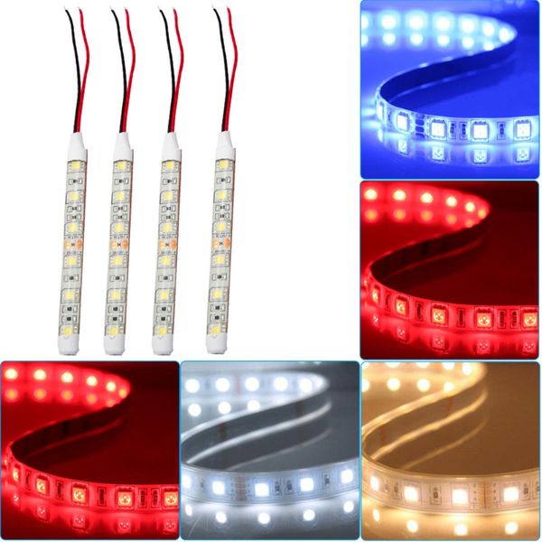 

led strip light 12v car caravan white blue red green warm white 30 cm