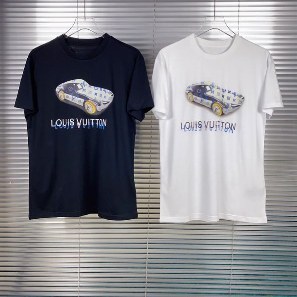 

mens designer t shirts fashion mens clothing summer casual streetwear t shirt cotton blend crew neck short sleeve.c7, White;black