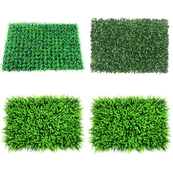 

40x60cm grass mat green artificial plant lawns landscape carpet for home garden wall decoration fake grass party wedding supply