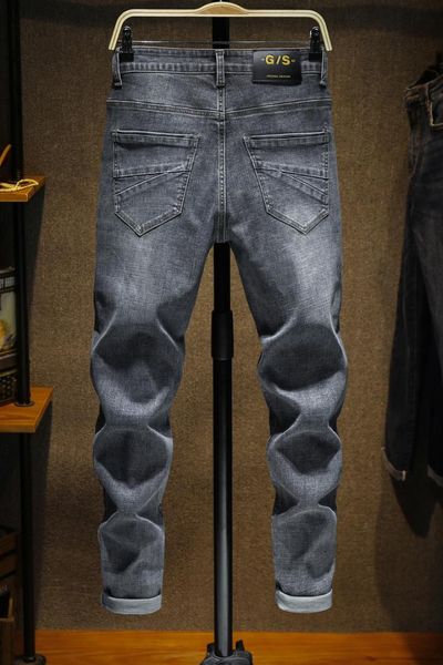 

qiu dong men jeans straight stretch jeans men joker new big yards, Blue