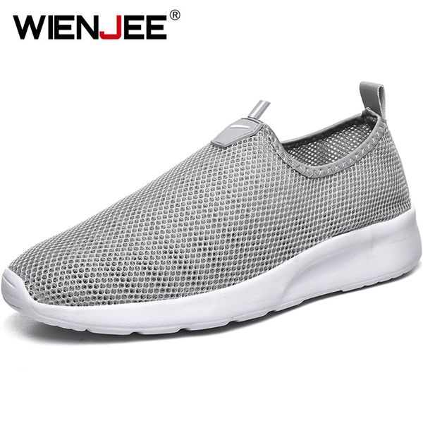 

men mesh running shoes men trendy sneakers light outdoor sport running shoes comfortable sandals large size flat 38-47