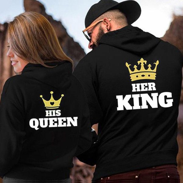 

hooded pullover sweatshirts mens womens casual hoodies couples designer hoodies long sleeve letter print mens womens, Black