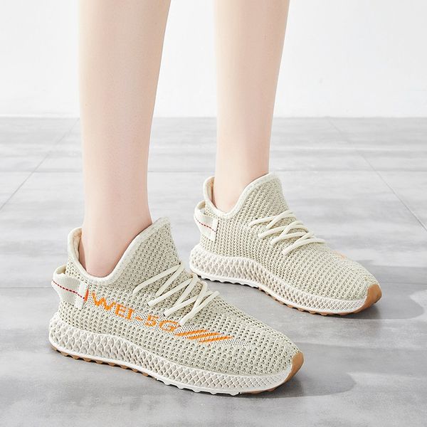 

women's shoes 2019 autumn new style 5g netting red coconut shoes women's casual sports shoe breathable fashion students, Black