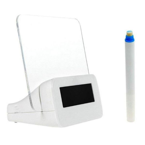 

lcd digital alarm clock fluorescent usb desk table clock