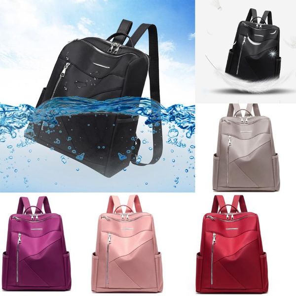 

men's backpack trend multicolor waterproof oxford multifunctional backpack shoulder bag lapbag high qualit