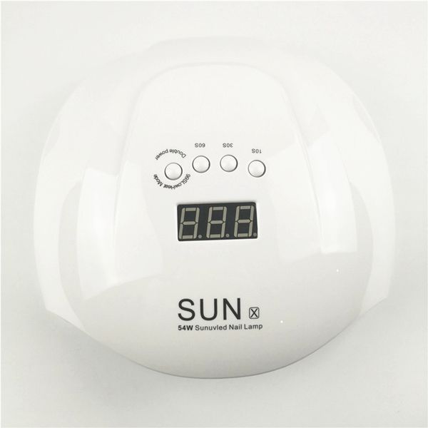 

dual light source 36led uv lamp for nails dryer 54w ice lamp for manicure gel nail gel varnish manicure nail dryer