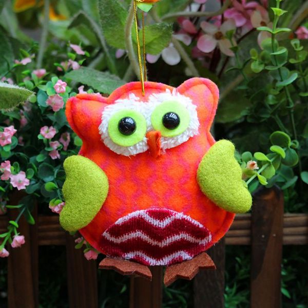 

decorative hanging doll cartoon owl pendant ornament xmas tree festival party decoration