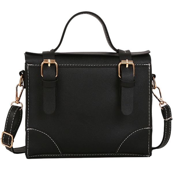 

women's shoulder bag fashion ladies leather solid color personality handbag messenger bag