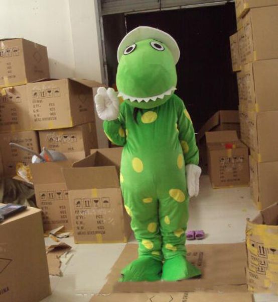 

2019 dorothy the dinosaur mascot costume terms head material ing, Red;yellow