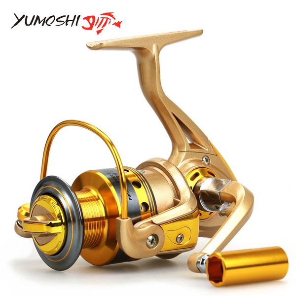 

yumoshi full metal hf1000-7000 aluminum 10bb ball bearings left/right fishing spool spinning reel